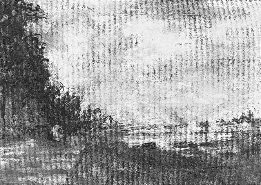 模写(Le Bassin d'Argenteuil-ClaudeMonet)