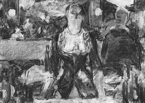 模写(A Bar at the Folies-Bergère - Édouard Manet)
