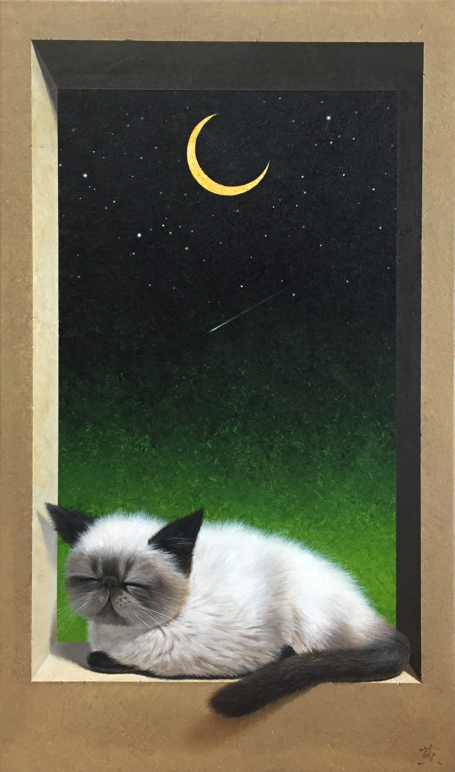 ねんねこ（夜）